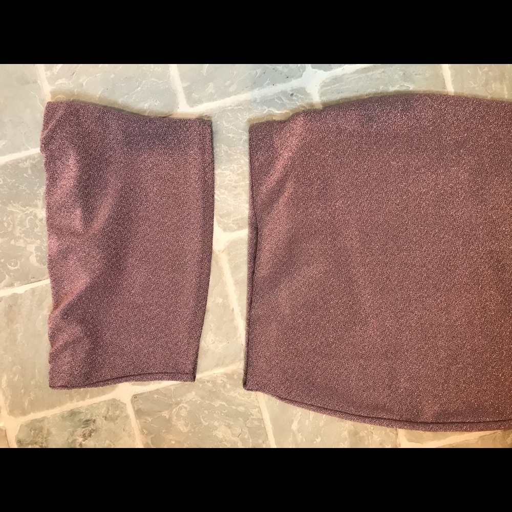 Two piece set - tube top and midi skirt - Picture 3 of 3